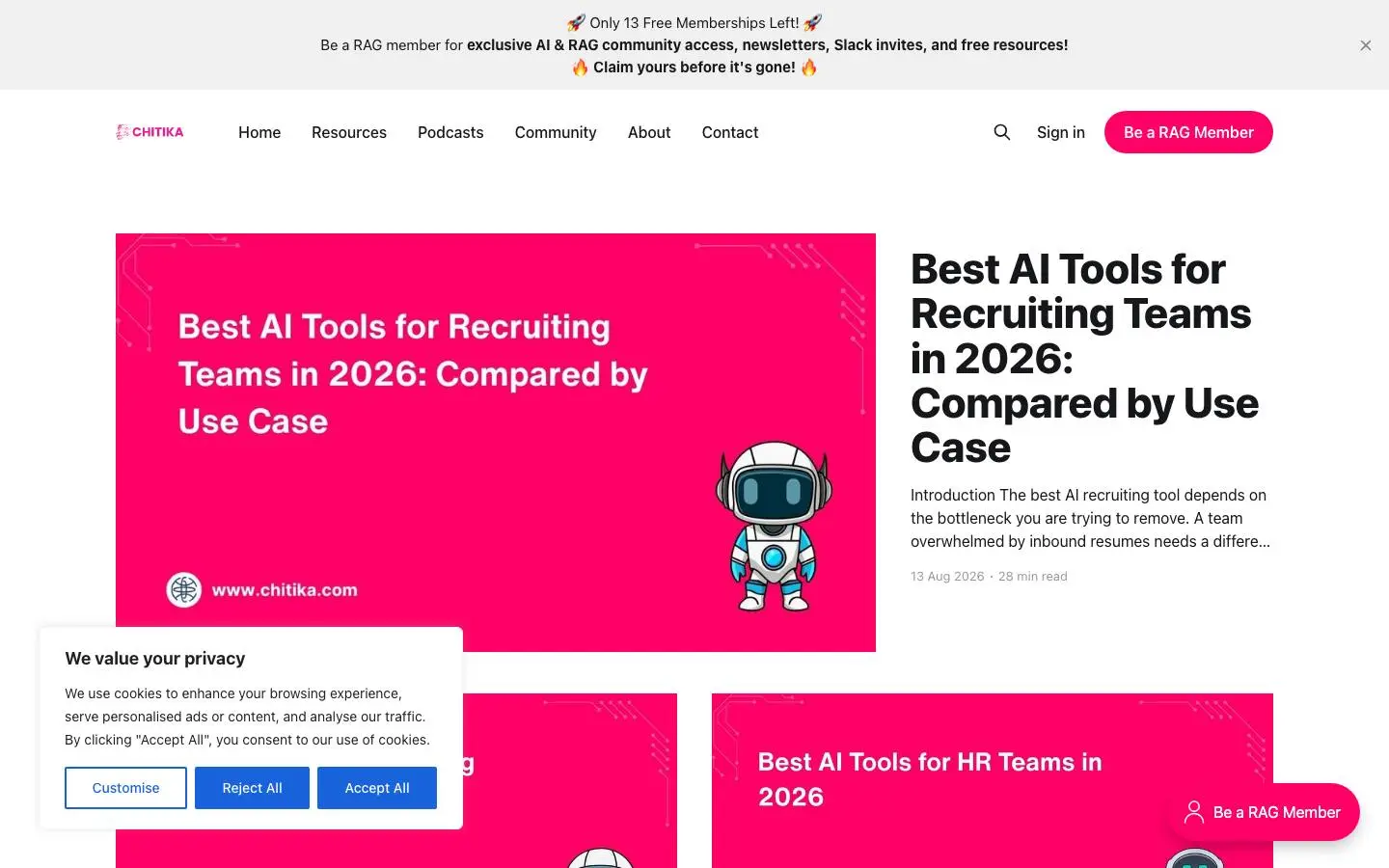 Screenshot of Chitika (chitika.com)