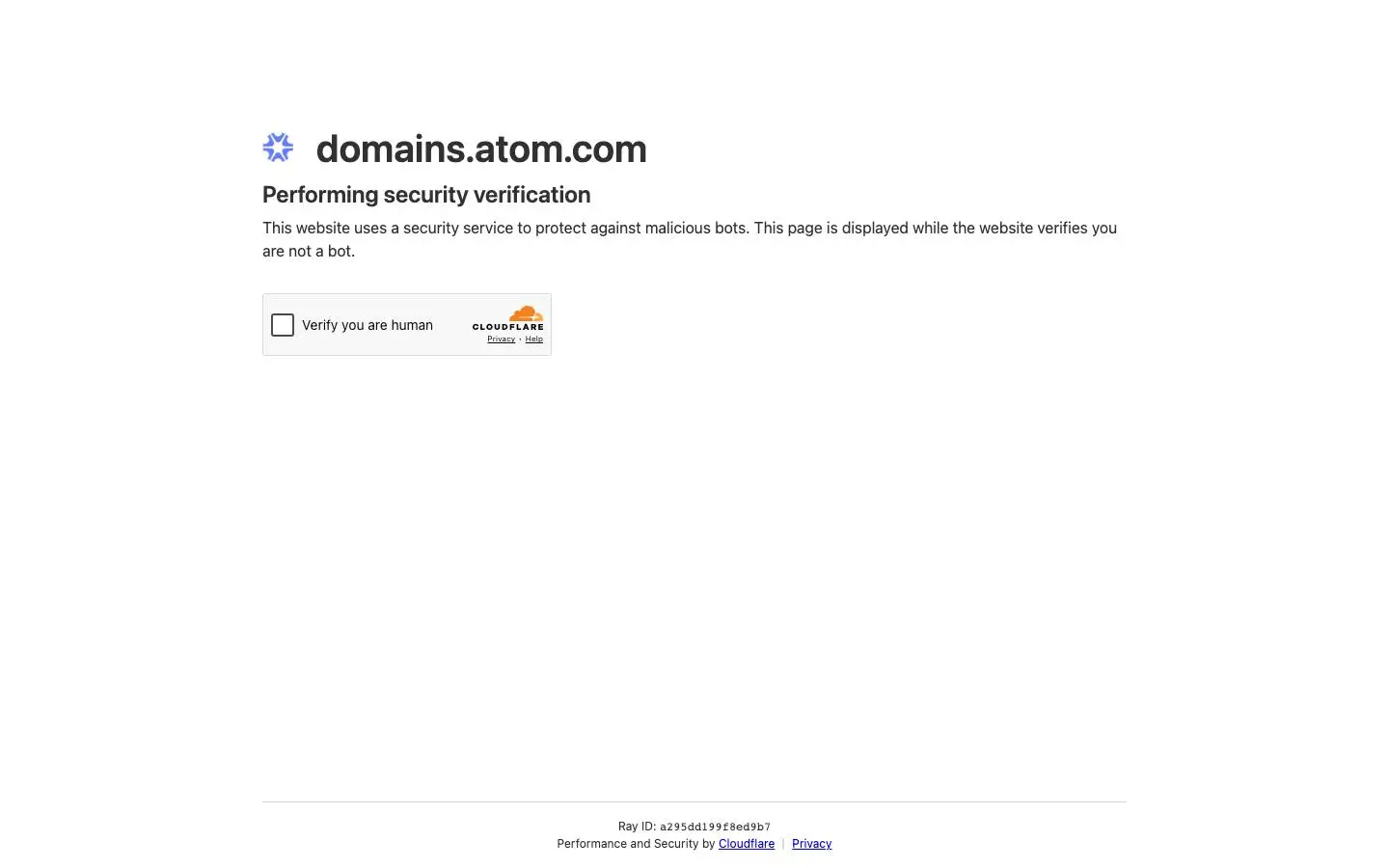 Screenshot of Domains (domains.atom.com)