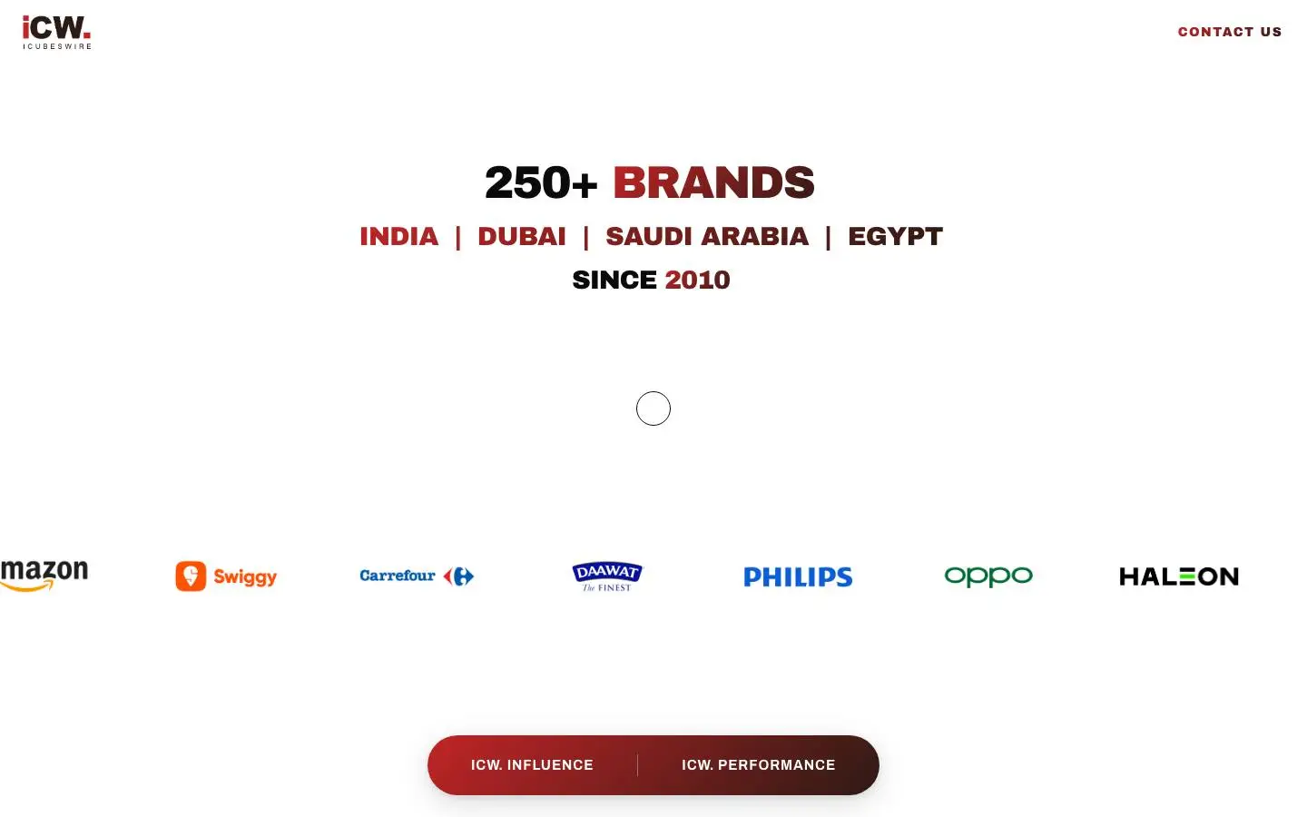 Screenshot of iCW (since 2010) (icubeswire.com)