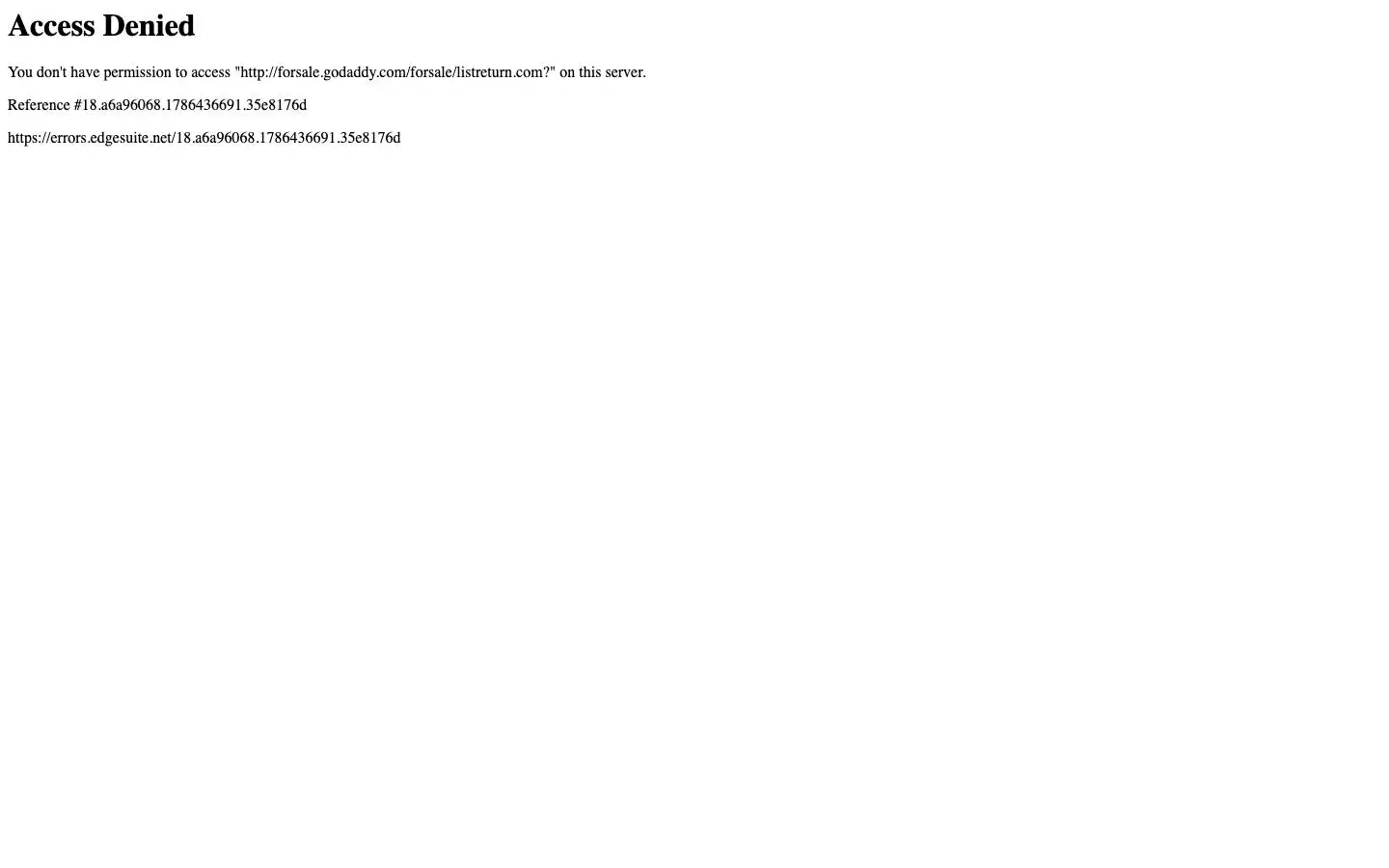 Screenshot of Listreturn (listreturn.com)