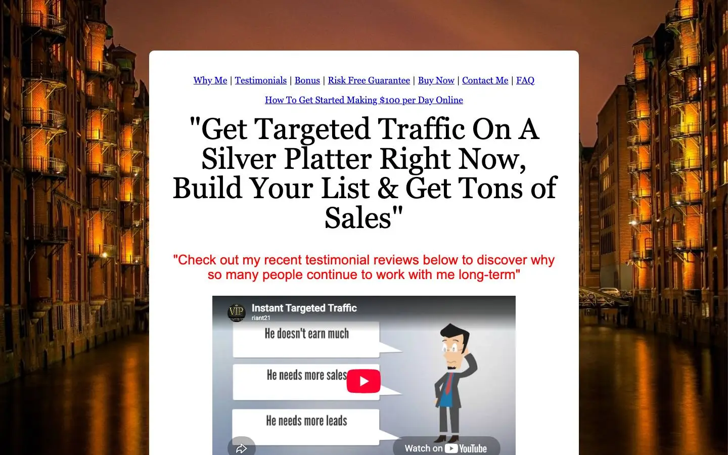 Screenshot of Realhumanclicks (realhumanclicks.com)
