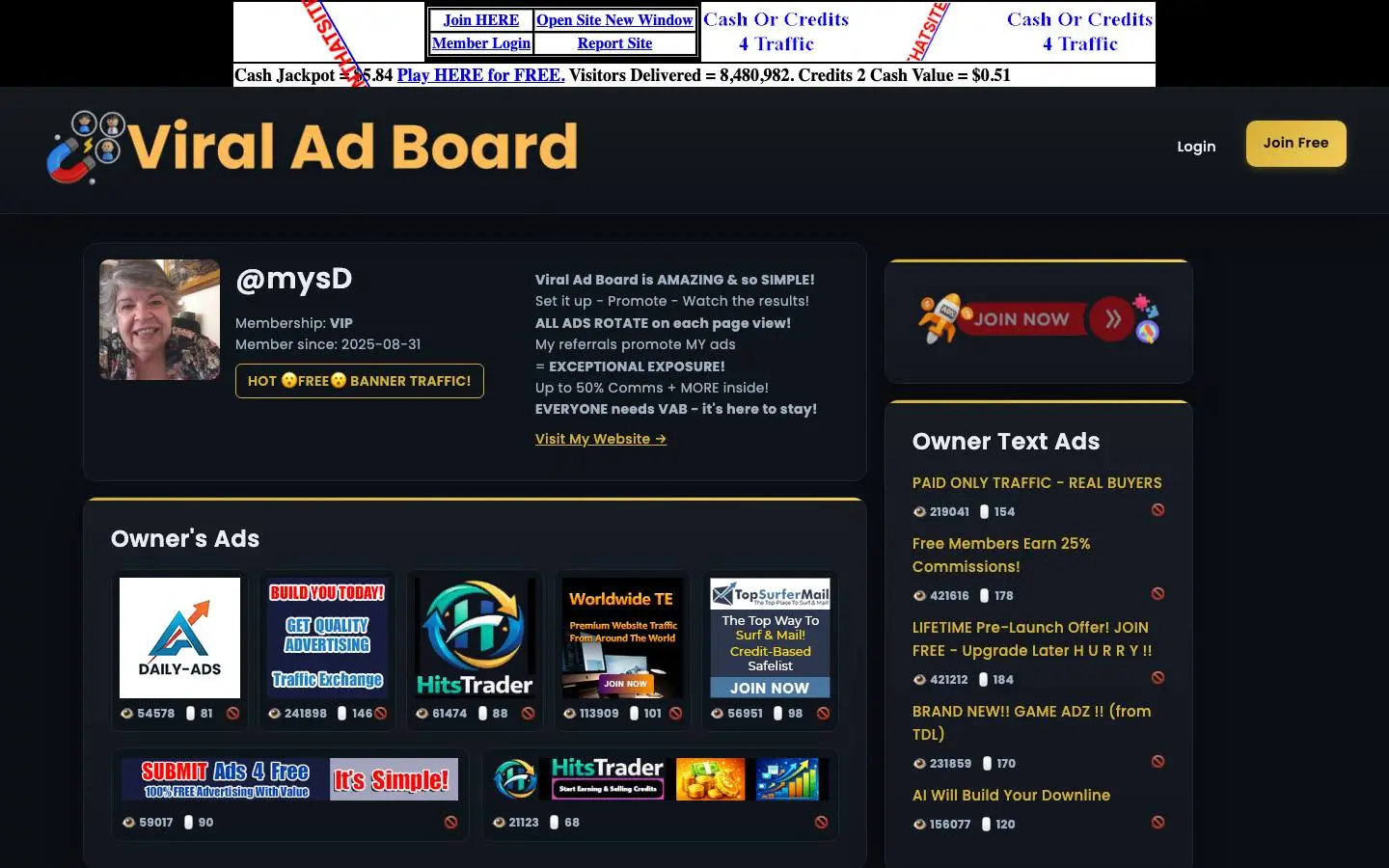 Screenshot of SpinThatSite.com Coop Rotator (spinthatsite.com)