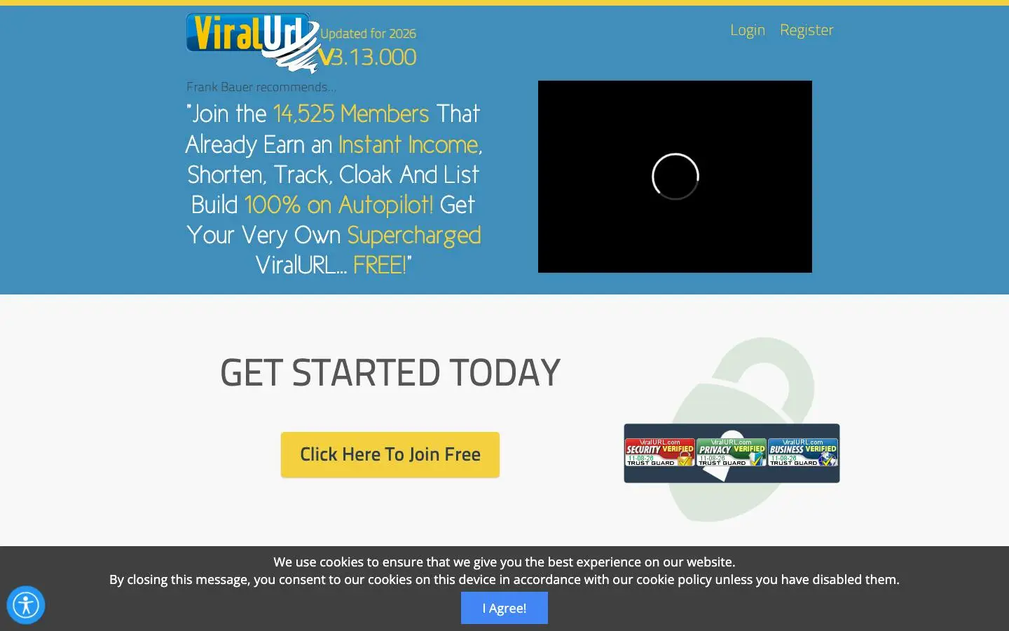 Screenshot of Vur (vur.me)