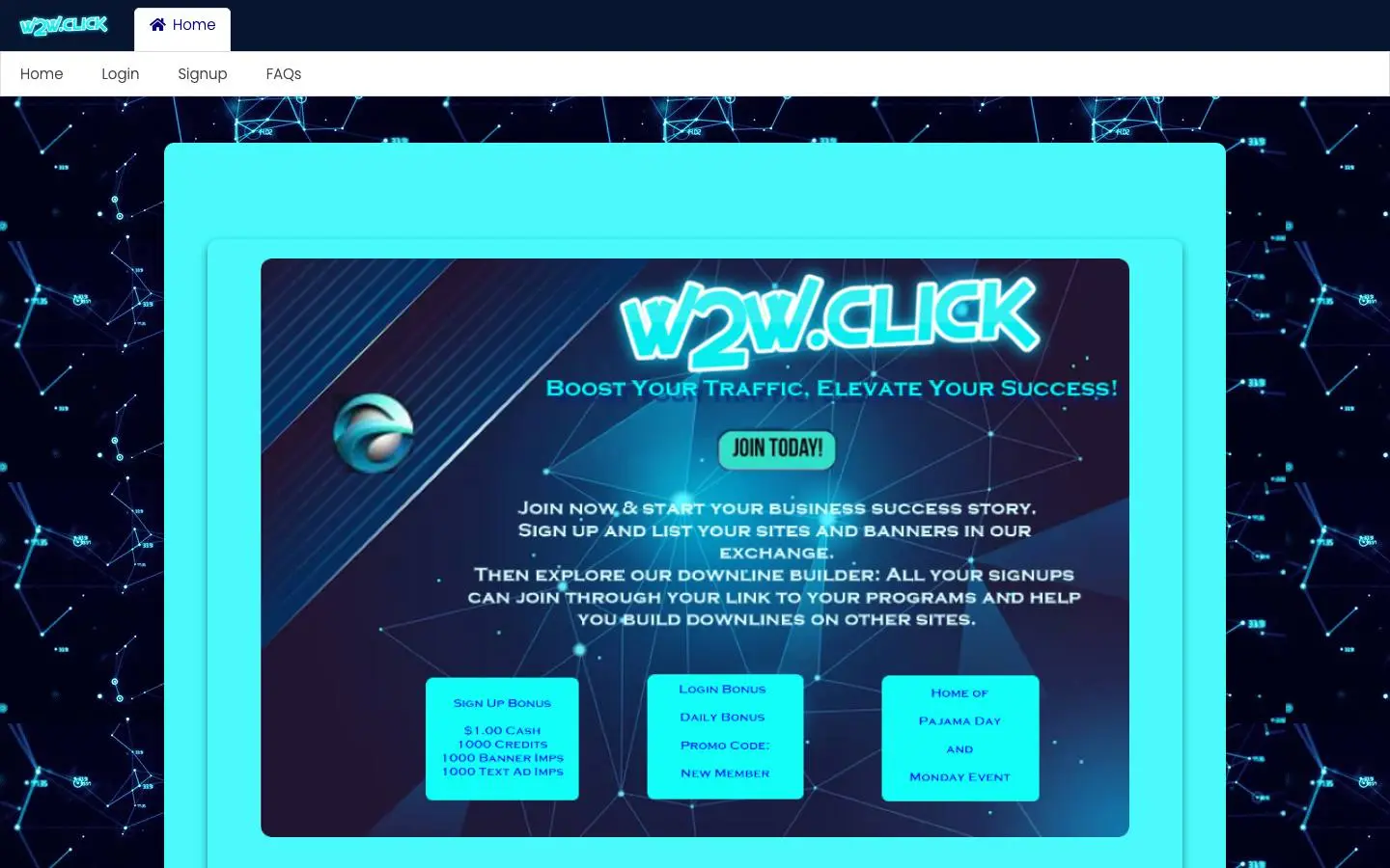 Screenshot of Wodans2Walhall (wodans2walhall.click)